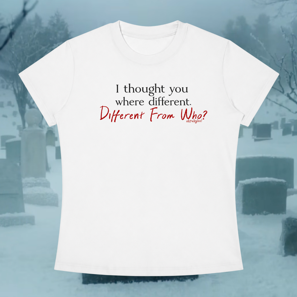 "Different From Who" Tee