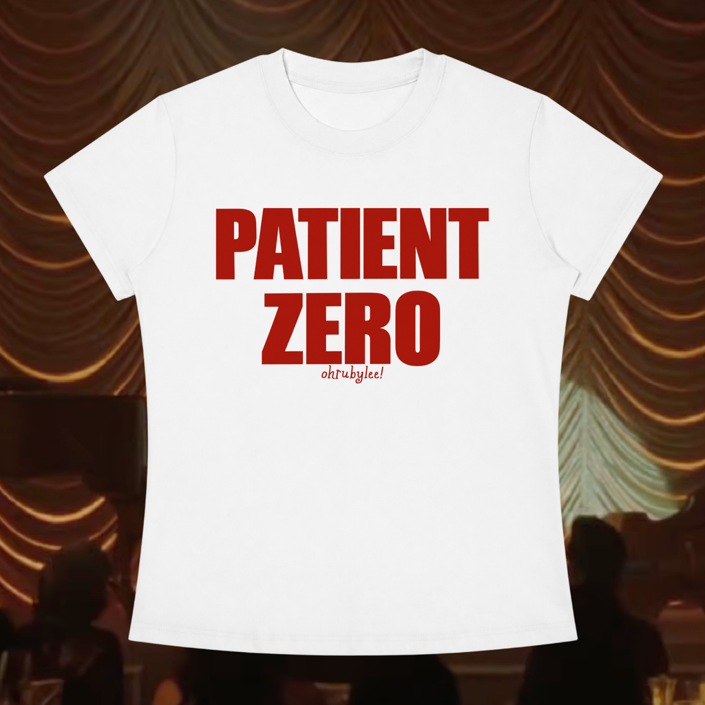 "Patient 0 RED" Tee