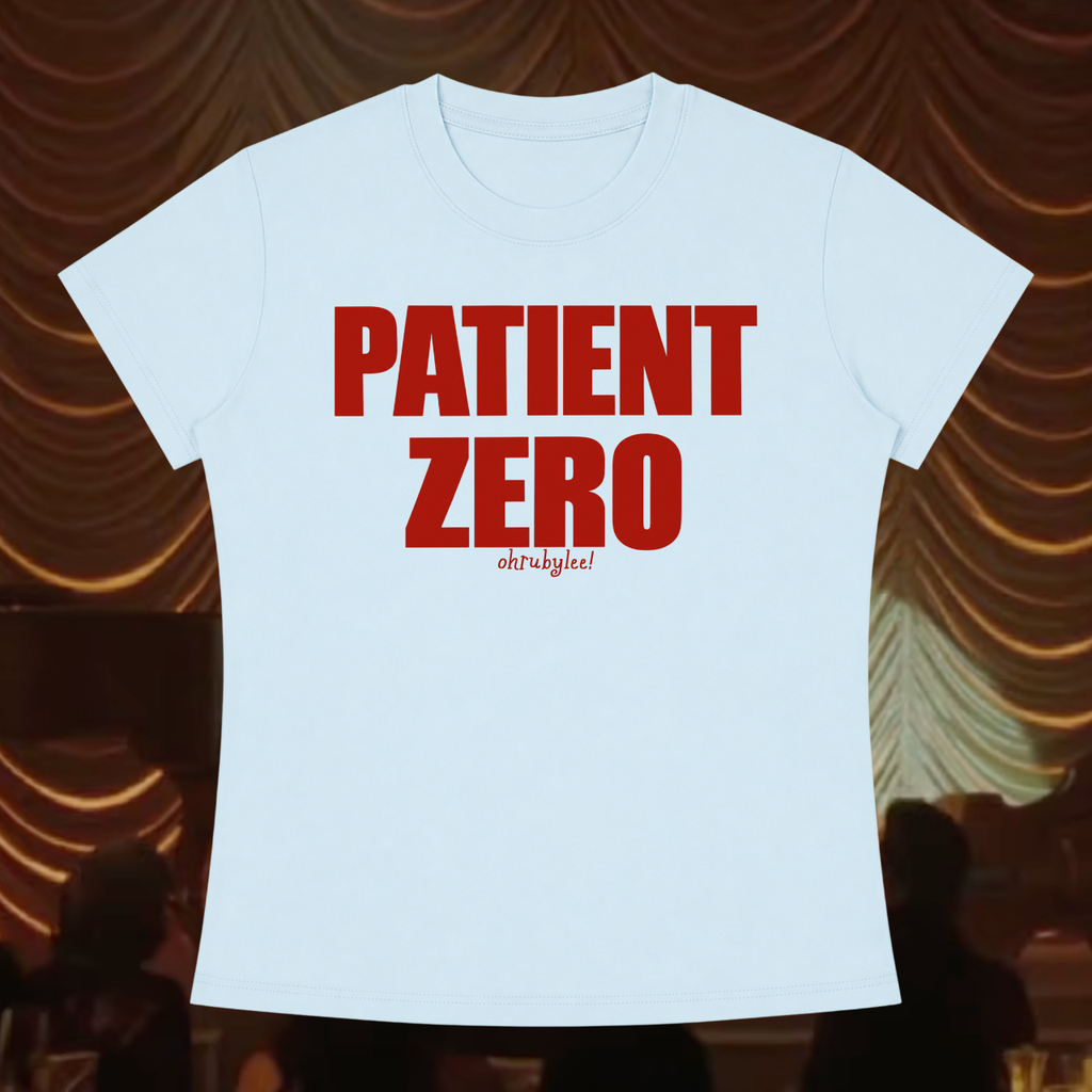 "Patient 0 RED" Tee