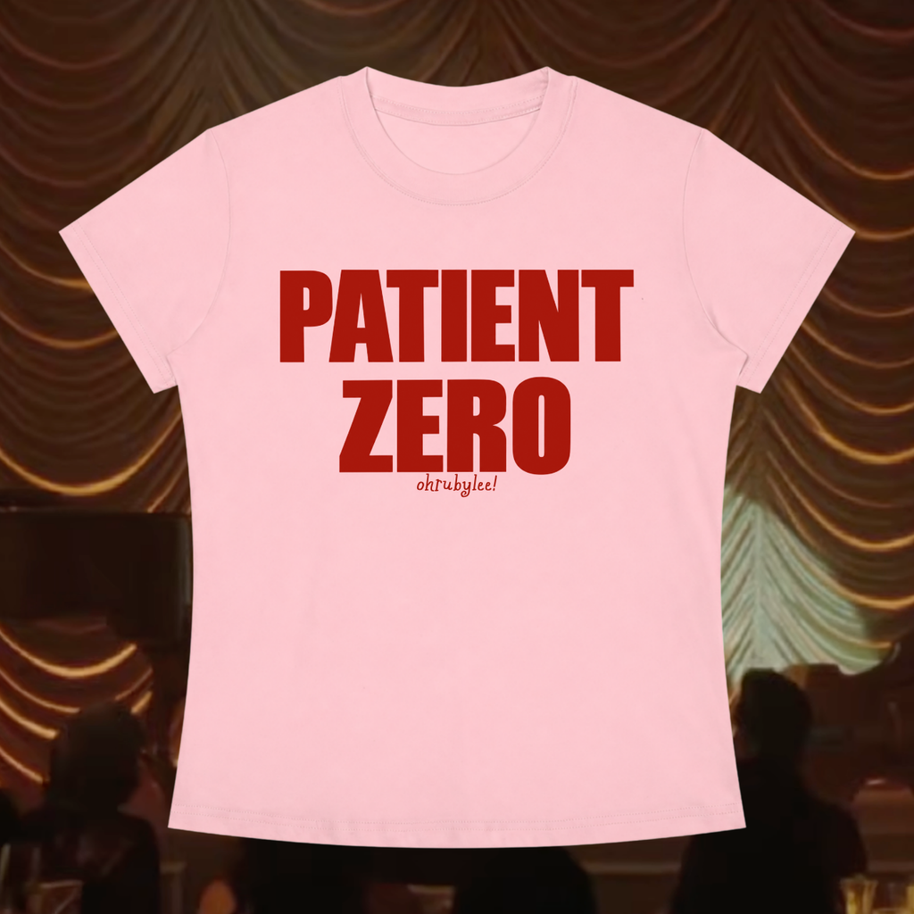 "Patient 0 RED" Tee