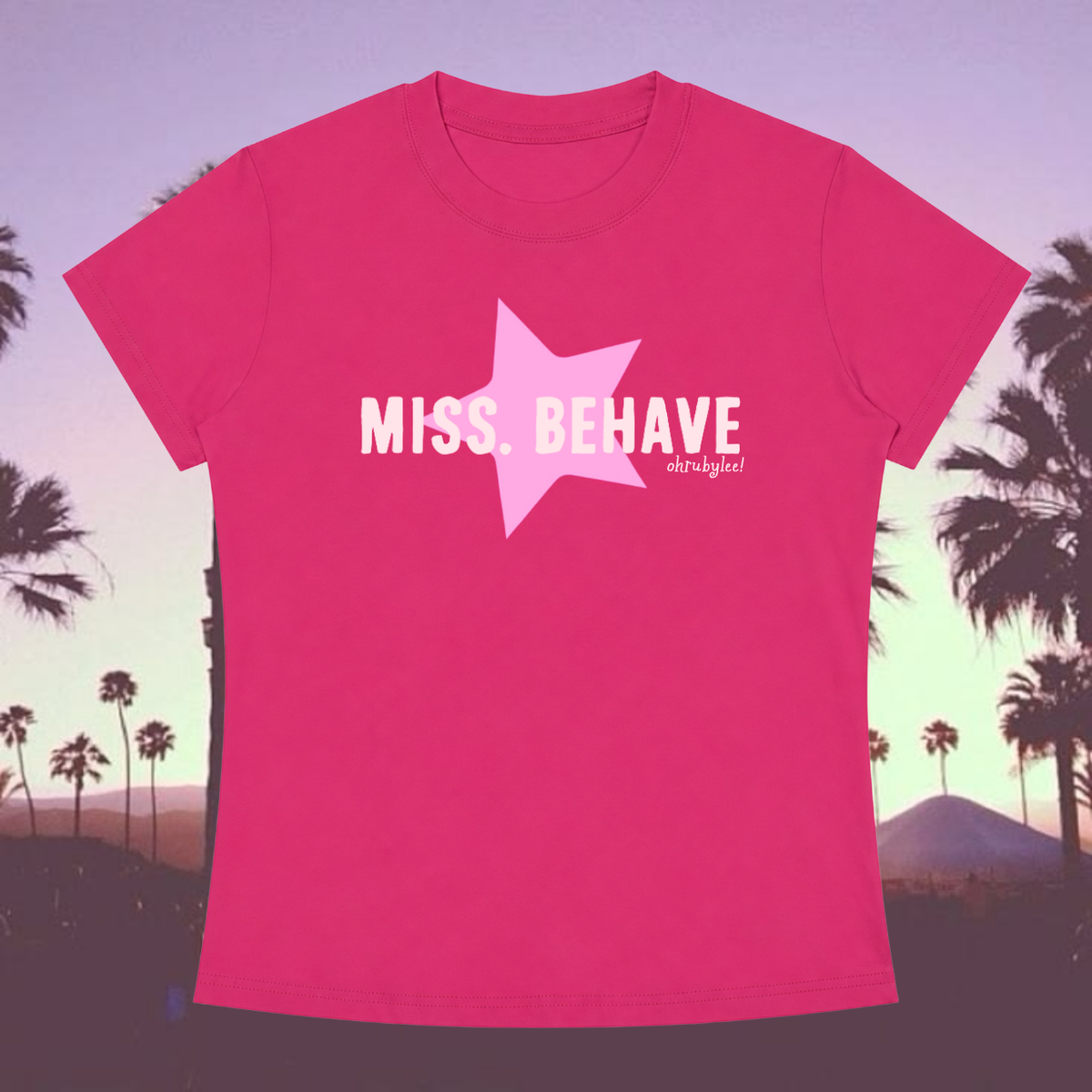 "Miss Behave" Tee