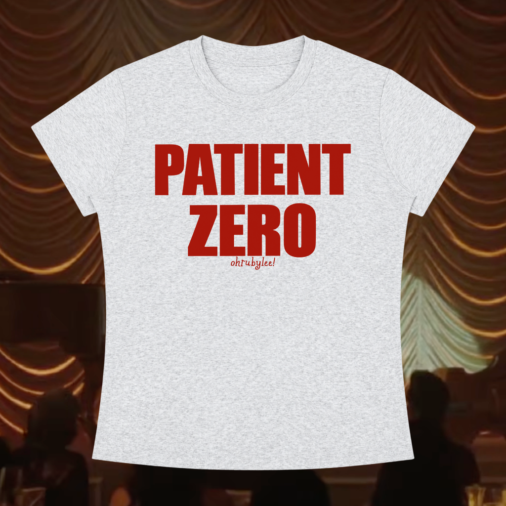 "Patient 0 RED" Tee