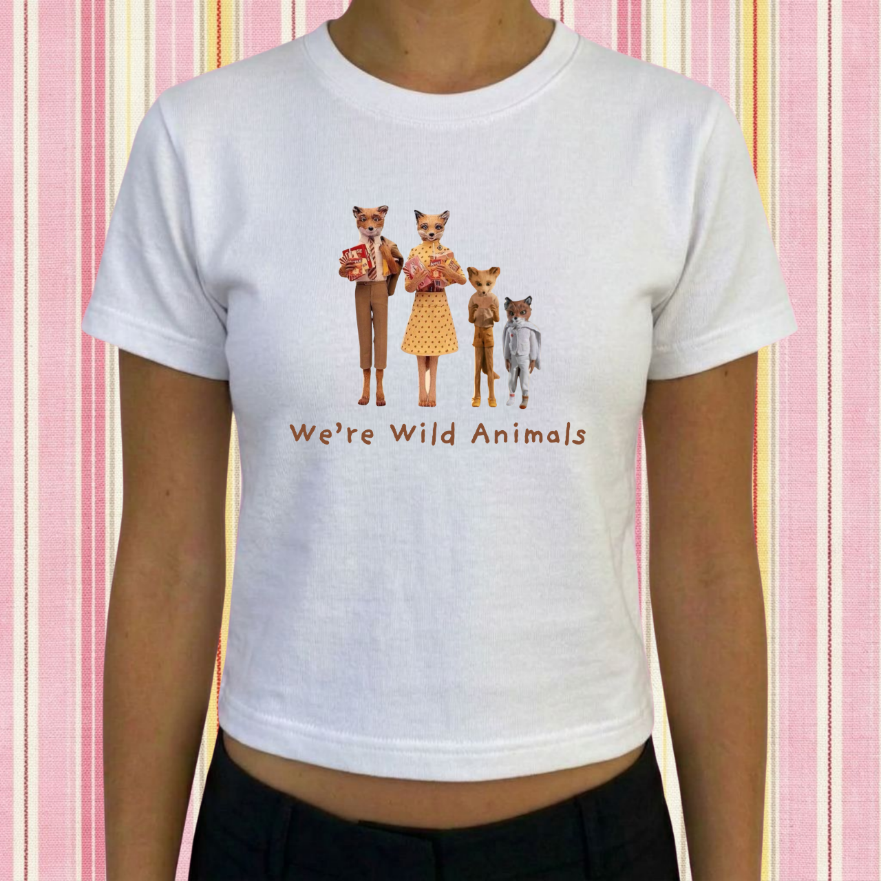 We're Wild Animals Tee