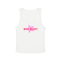 "Miss Behave" Tank In Angel White