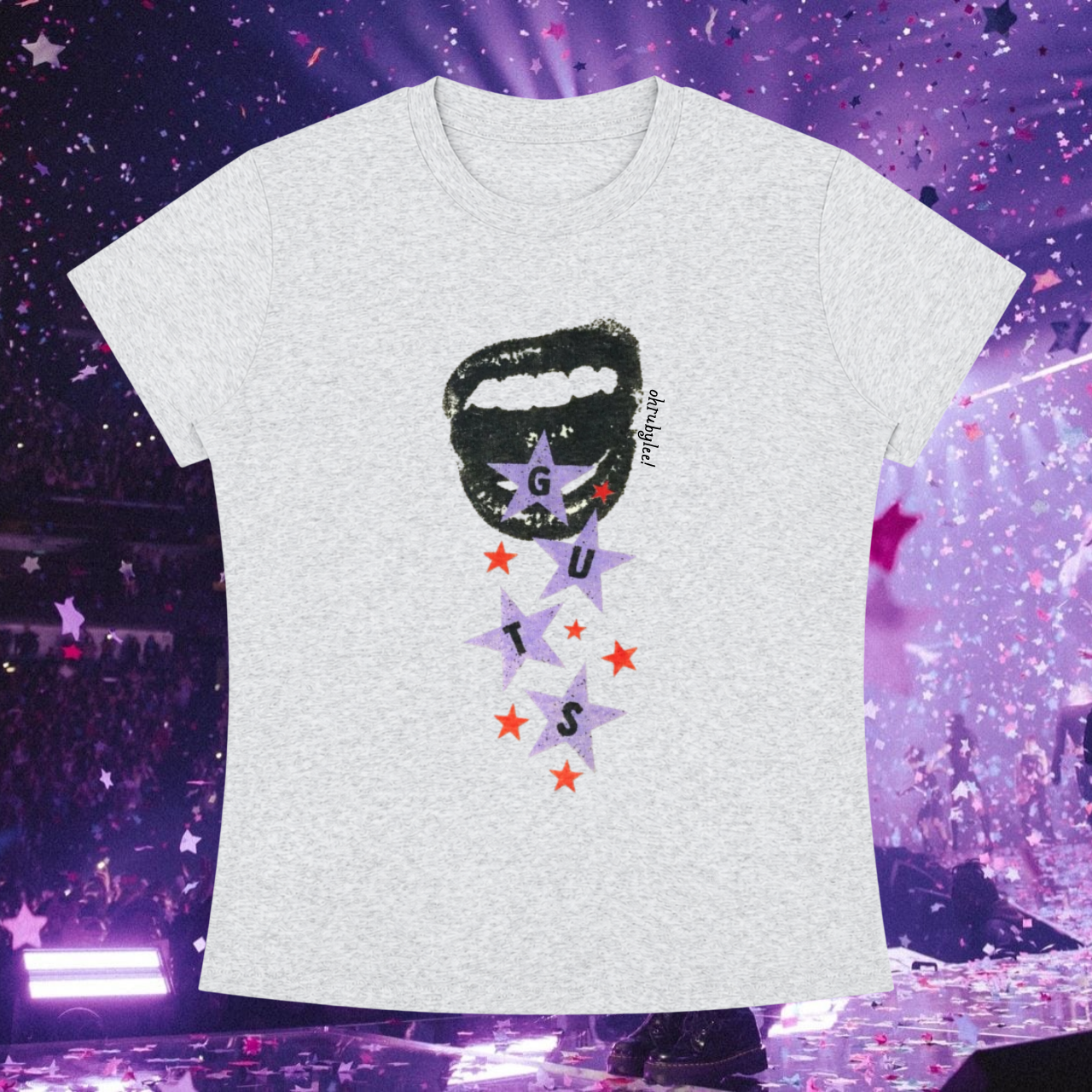 "Olivia's Gutsy Mouth" Tee