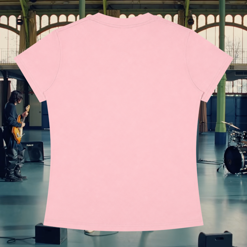 "Hazza's Head" Tee In Bubble Burst Pink