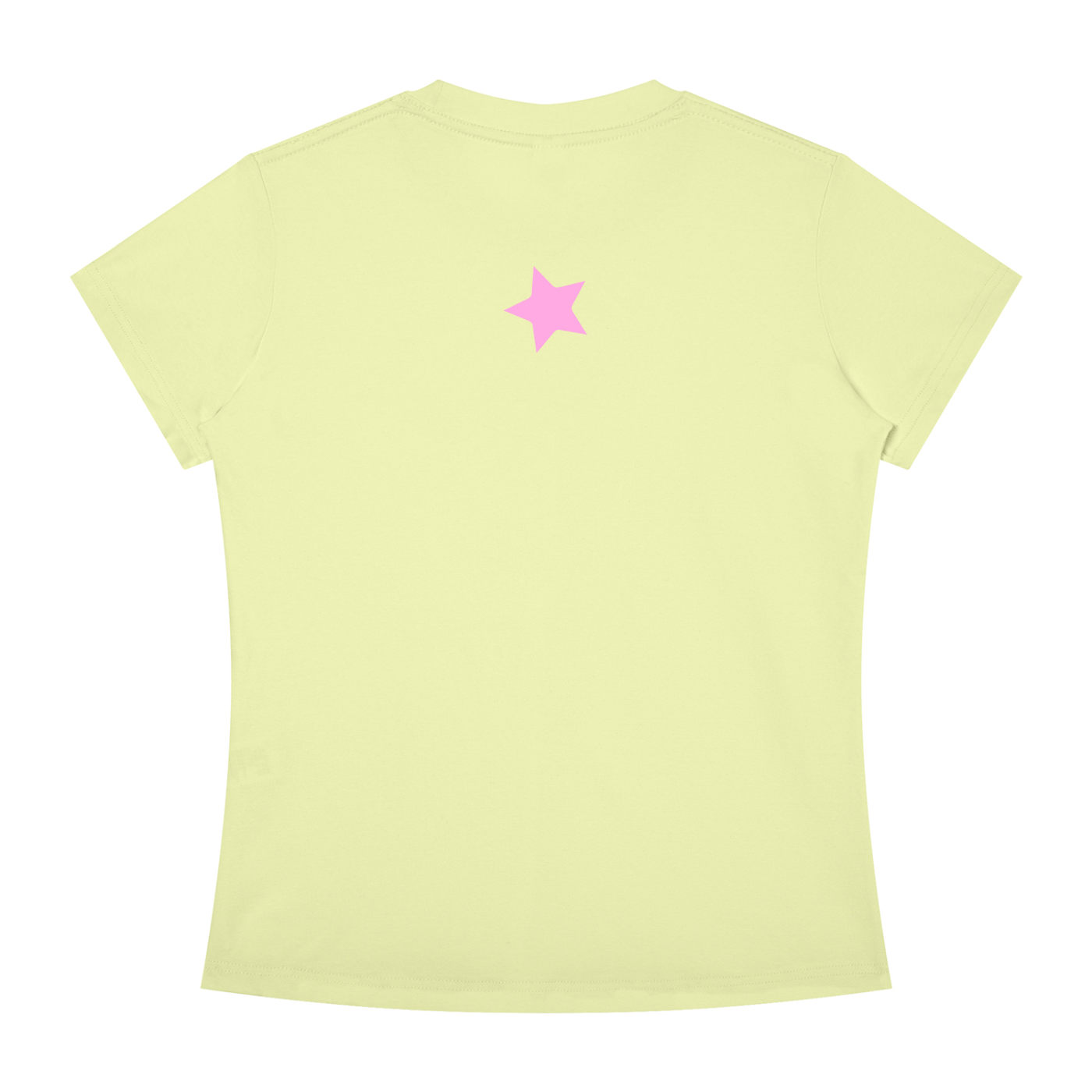 "Miss Behave" Tee In Lemon Lime