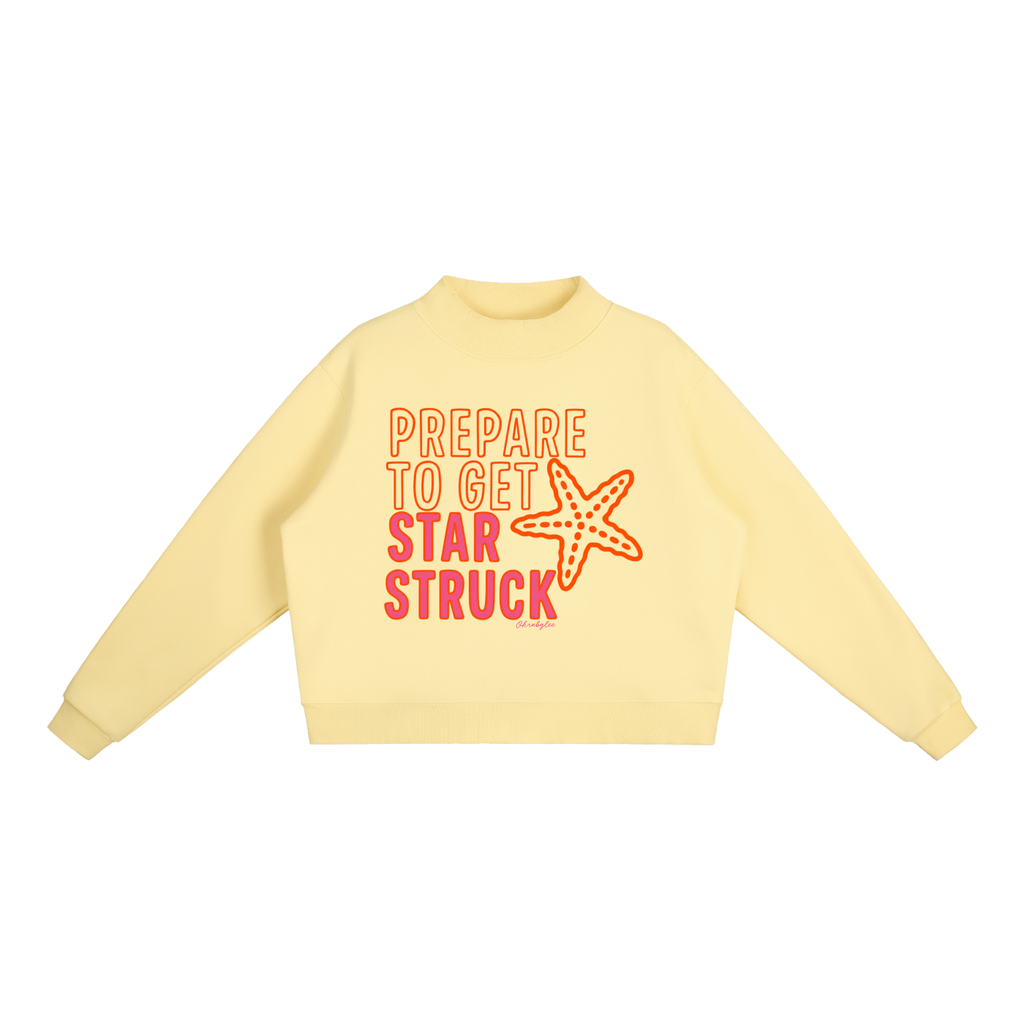 "Prepare to be Star-Struck" Mock-Neck in Buttery Bliss