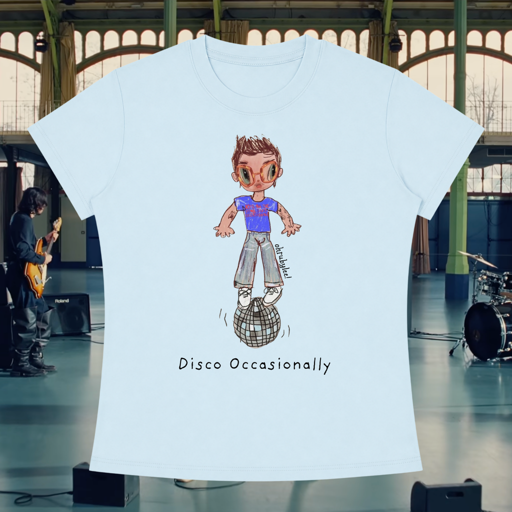 "Hazza Standing On Disco" Tee