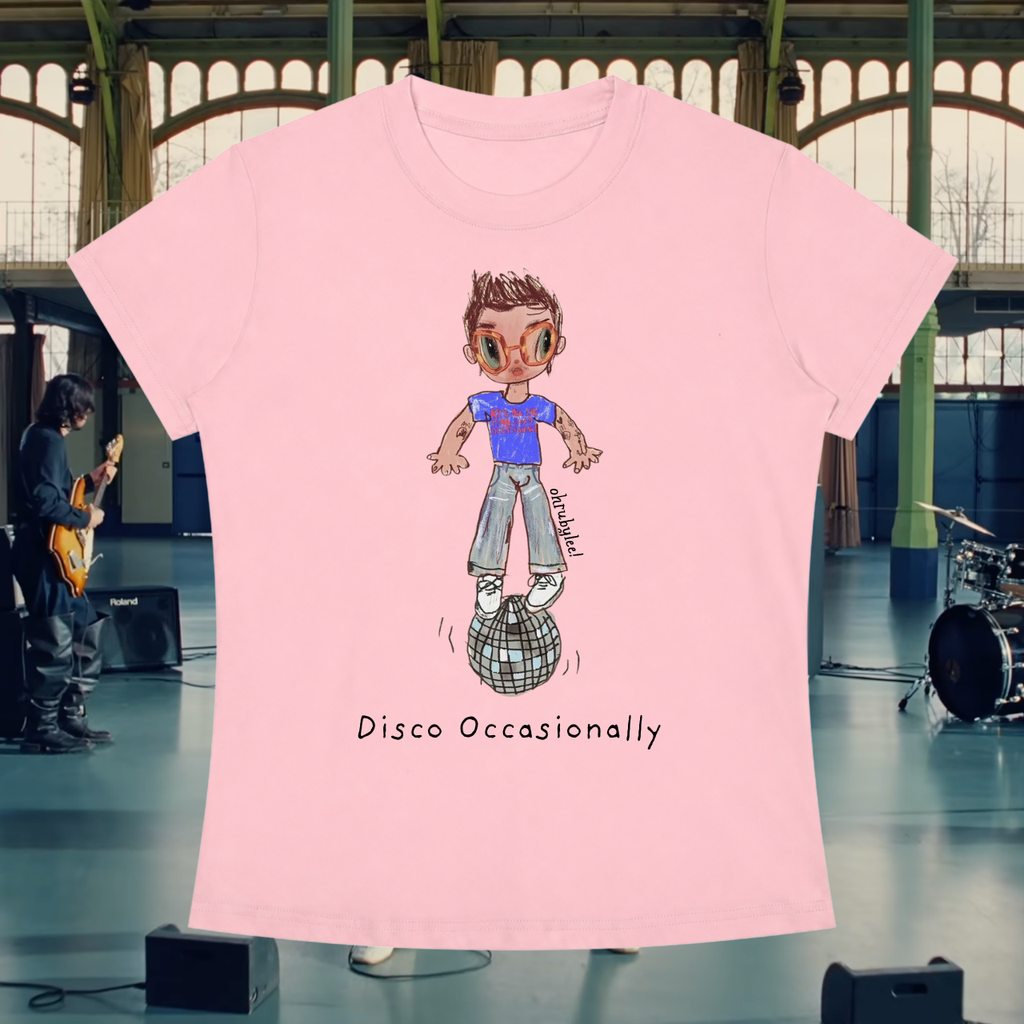 "Hazza Standing On Disco" Tee