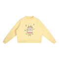 "Have My Cake And Eat It Too" Mock-Neck In Buttery Bliss