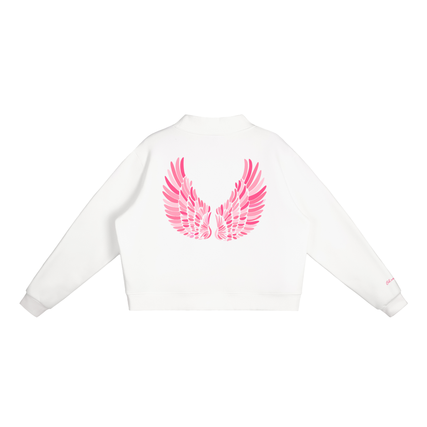 "Angel City" Mock-Neck in Angel White