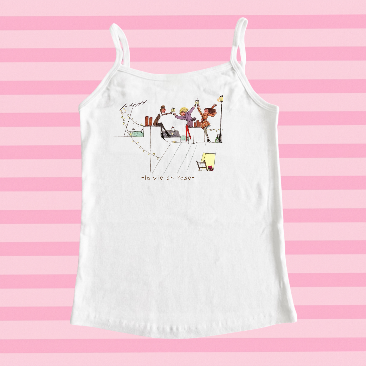 La Vie En Rose Tank