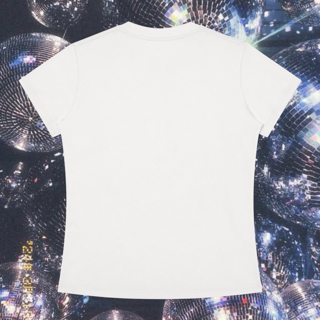 "Are My Shorts Tooo Short?" Tee in Angel White