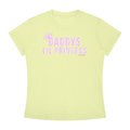 "Daddy's Lil Princess" Tee in Lemon Lime Green