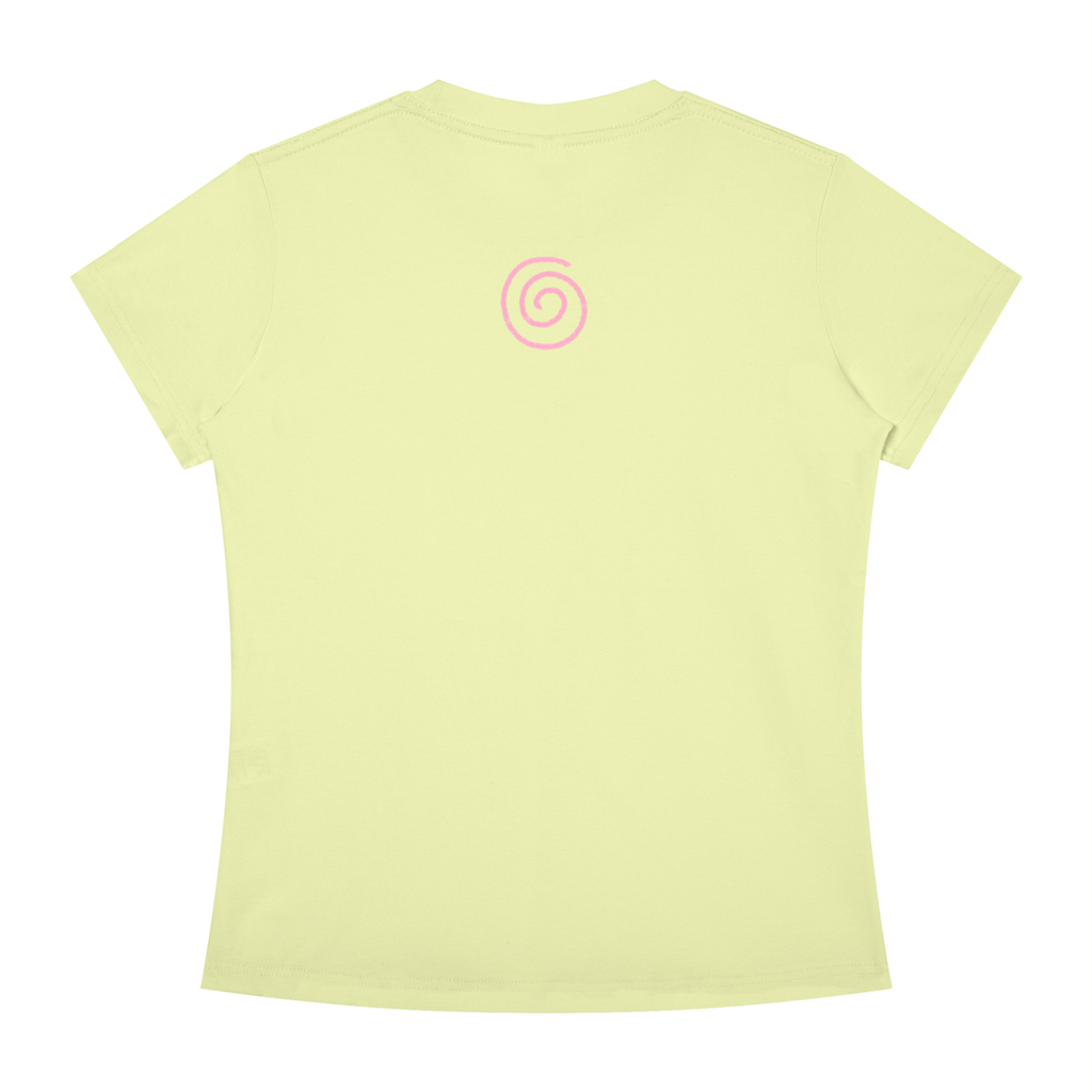 "Miss Flexible" Tee In Lemon Lime