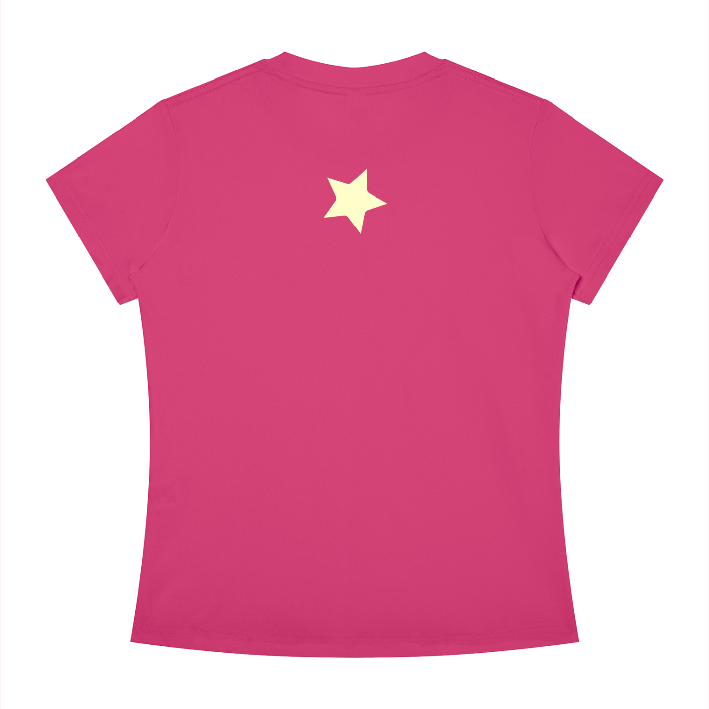 "Star Struck" Tee In Raspberry Ripple