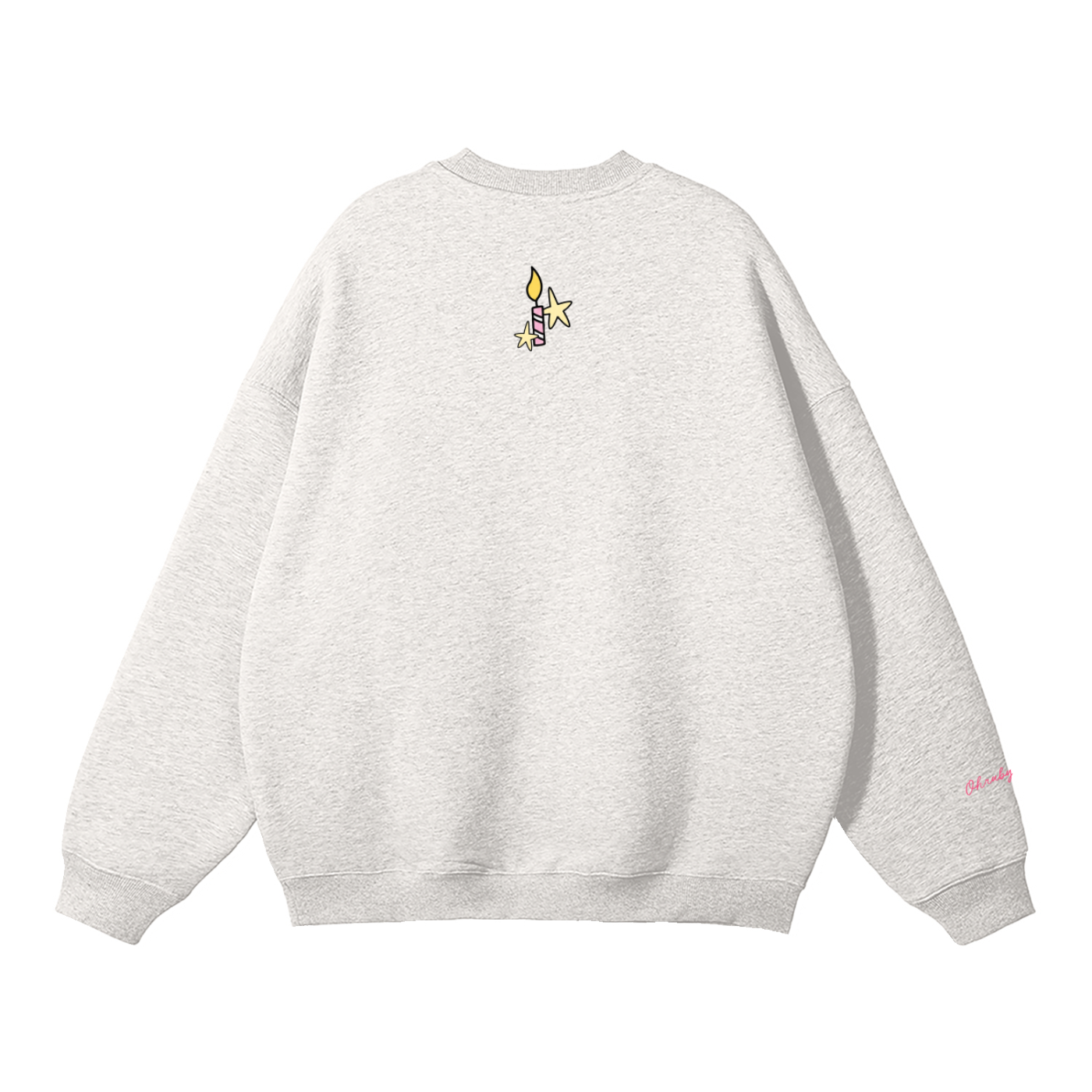 "Gonna Have My Cake And Eat It Too" Sweatshirt in Cloud Nine Grey