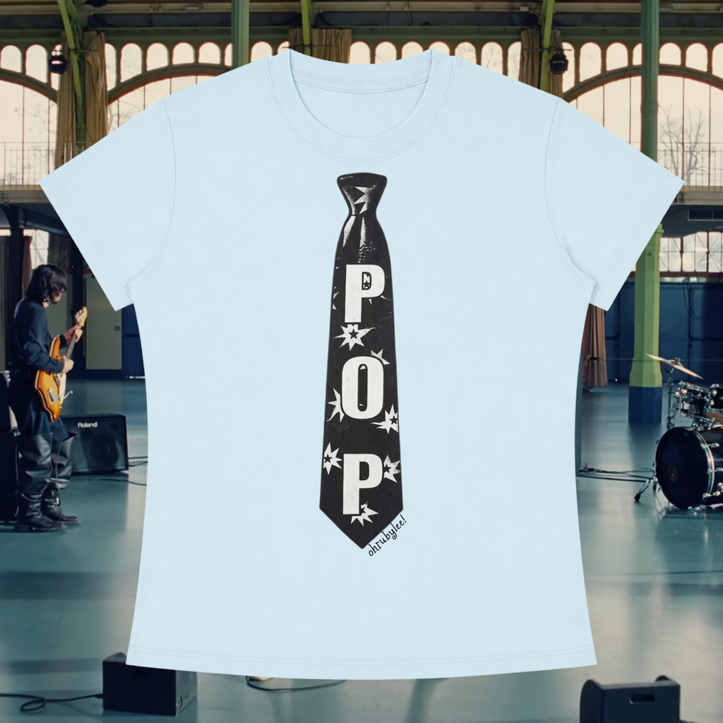 "POP TIE" Tee
