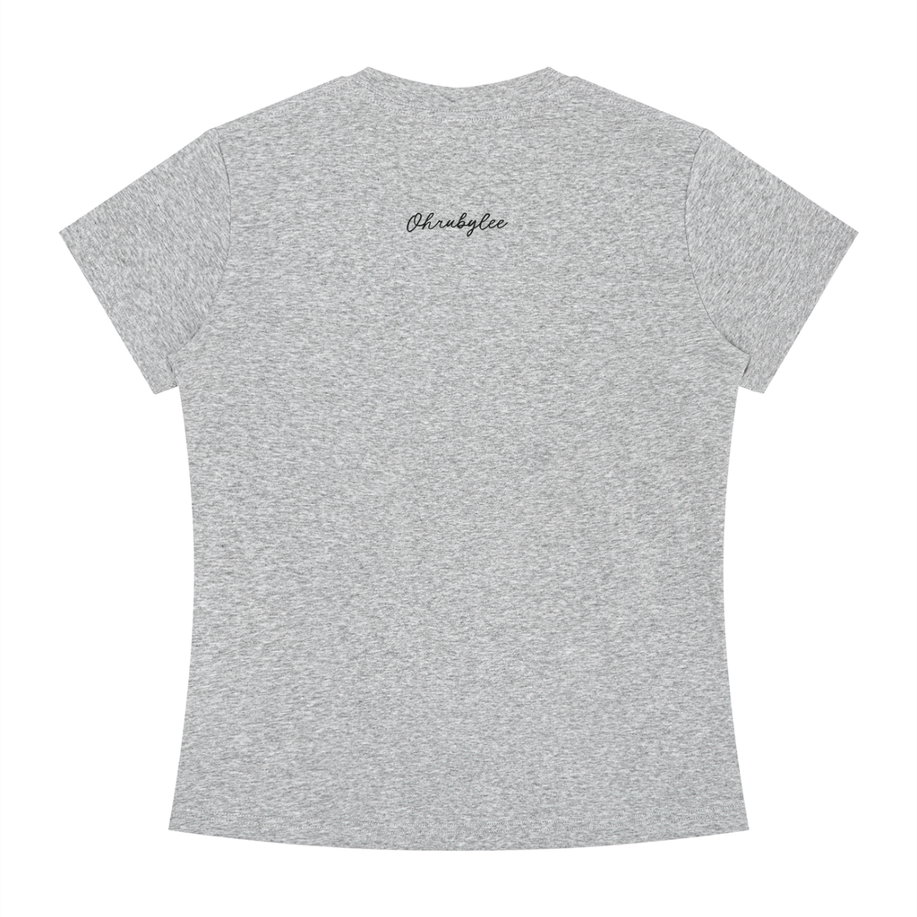 "Miss. Teenage Dirtbag" Tee In Off Duty Grey