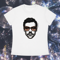 "Hazza's Head" Tee in Angel White