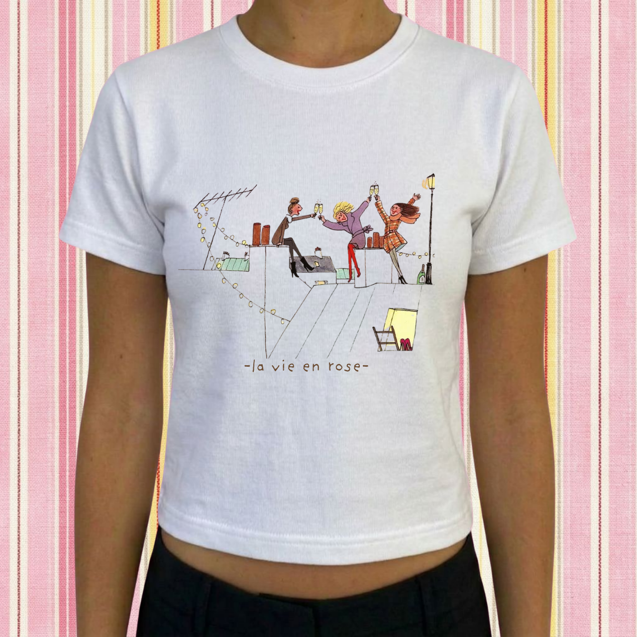 La Vie En Rose Tee