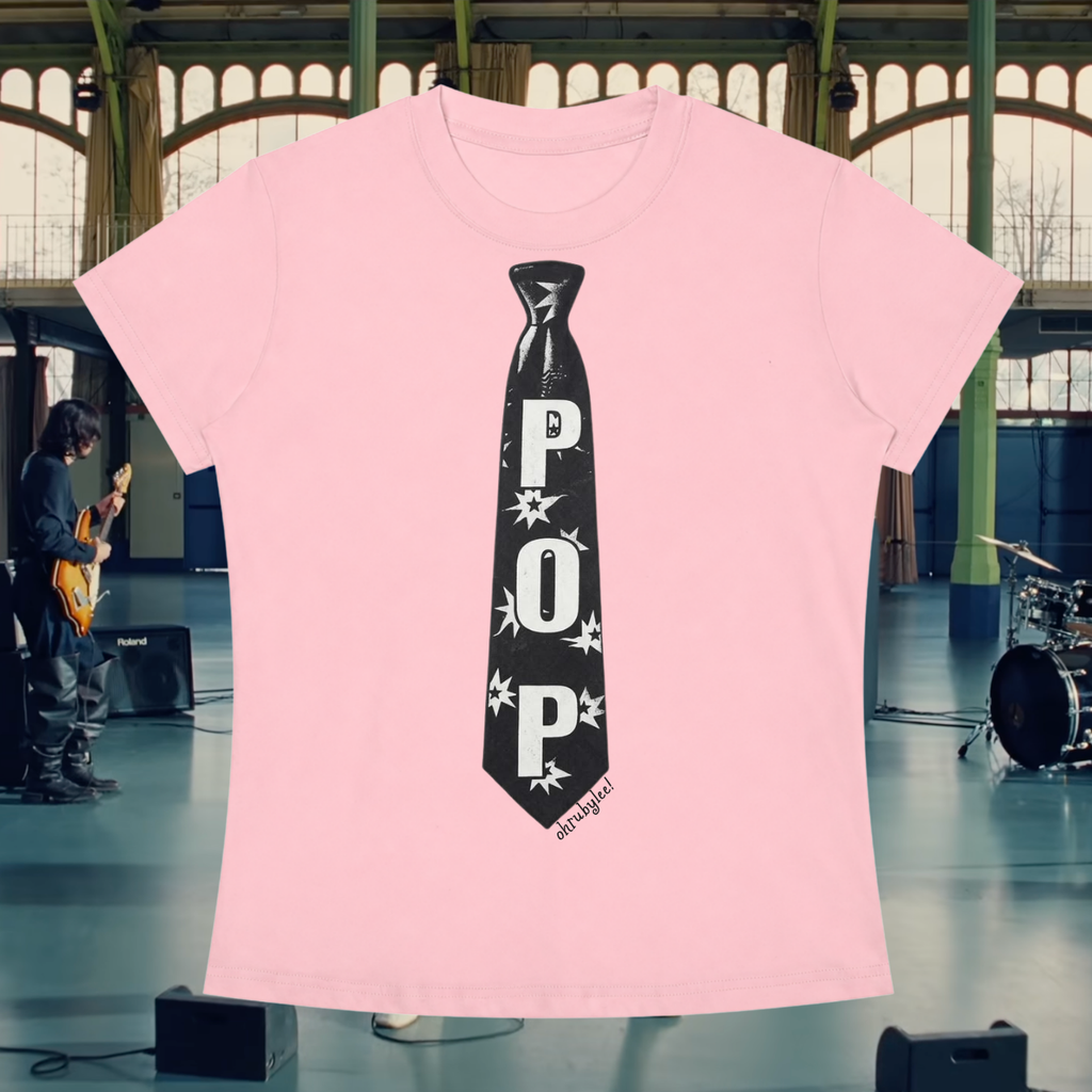 "POP TIE" Tee