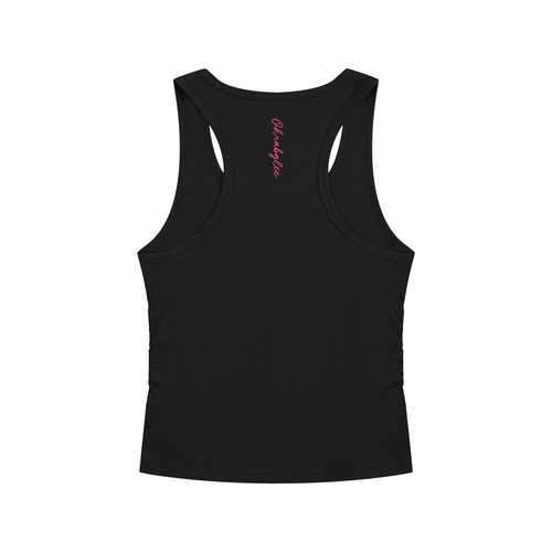 "Angel Wings" Tank In Midnight Kiss