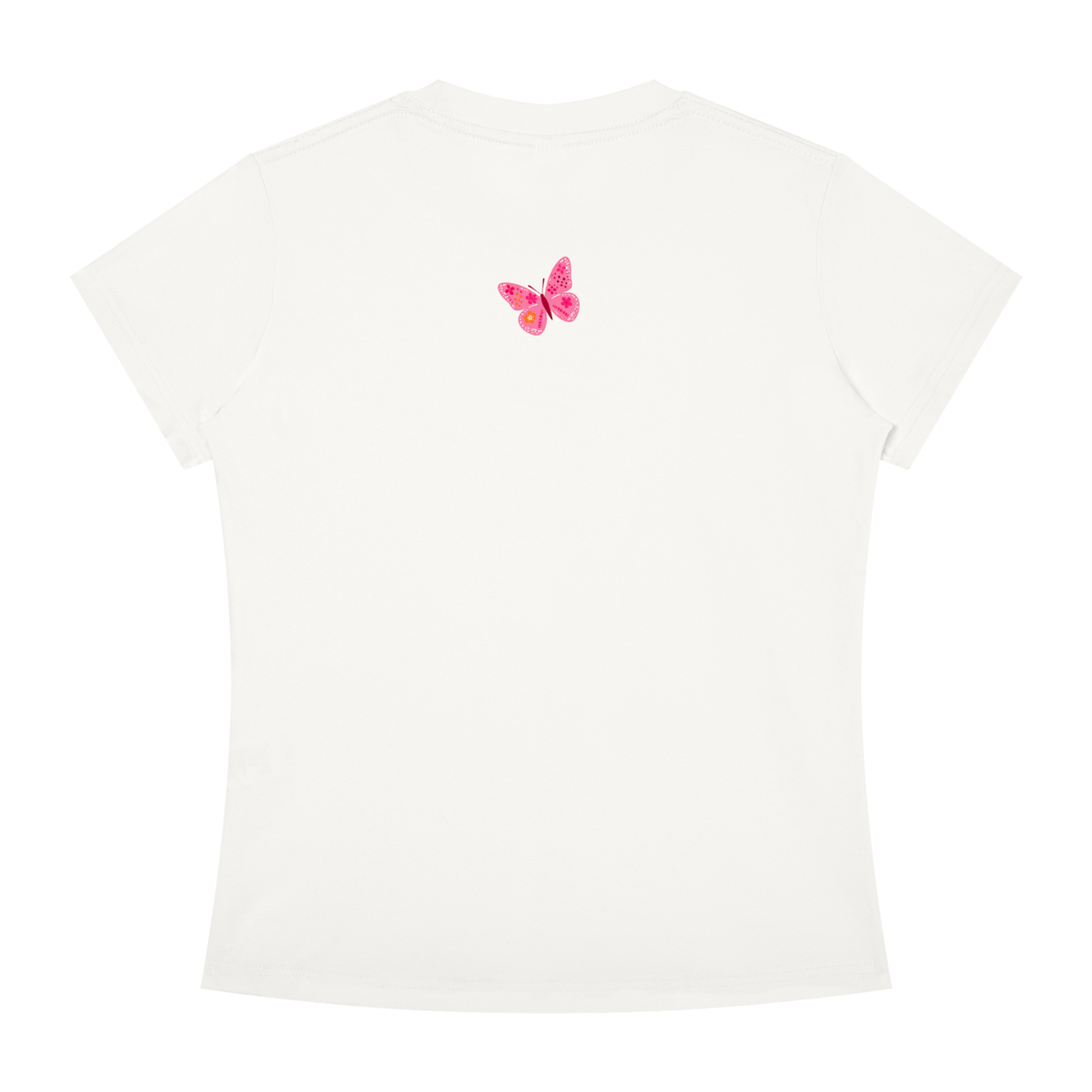 "Got Wings Baby" Tee In Angel White