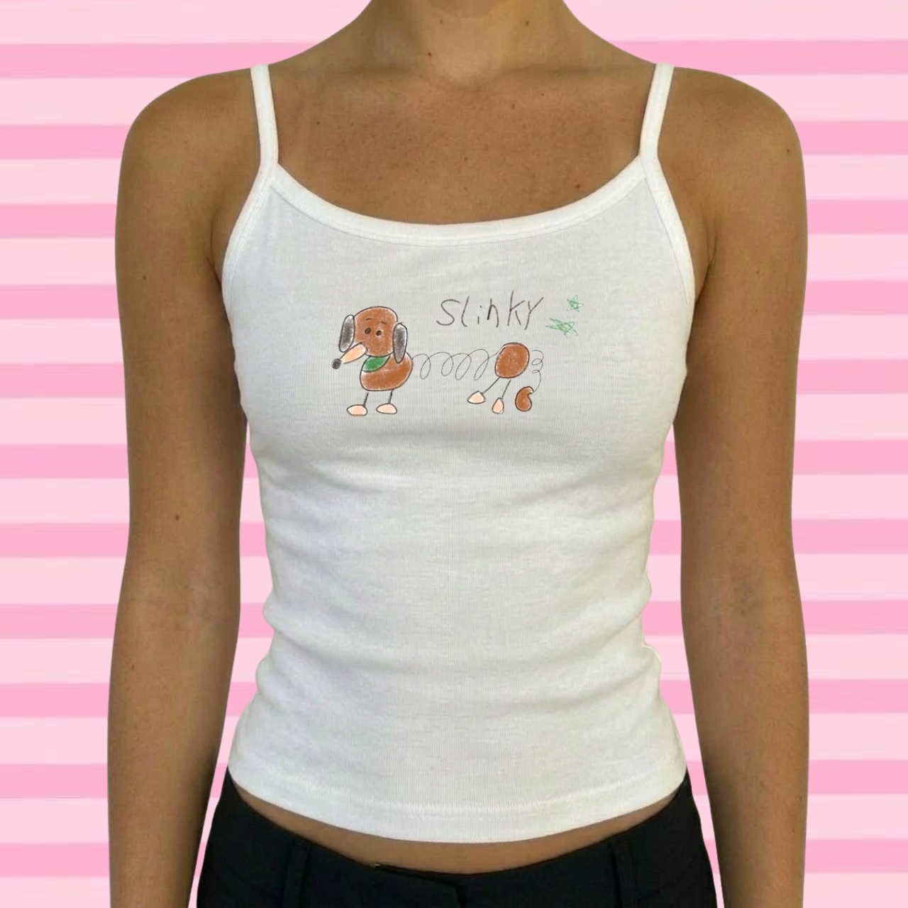 Slinky Toy Drawn Tank