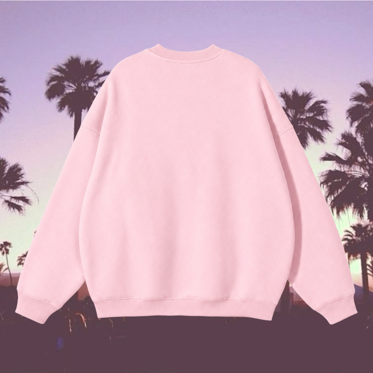 "Miss Behave" Sweatshirt in Bubble Burst Pink