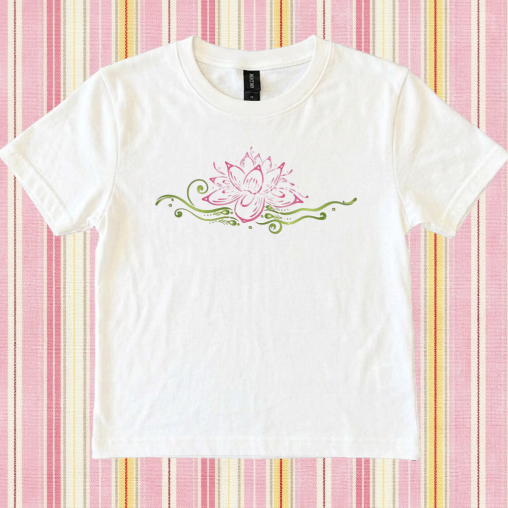Lotus Yoga Mom Tee