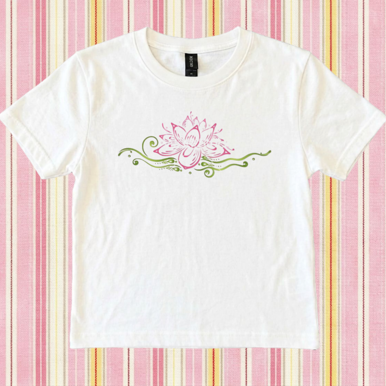 Lotus Yoga Mom Tee