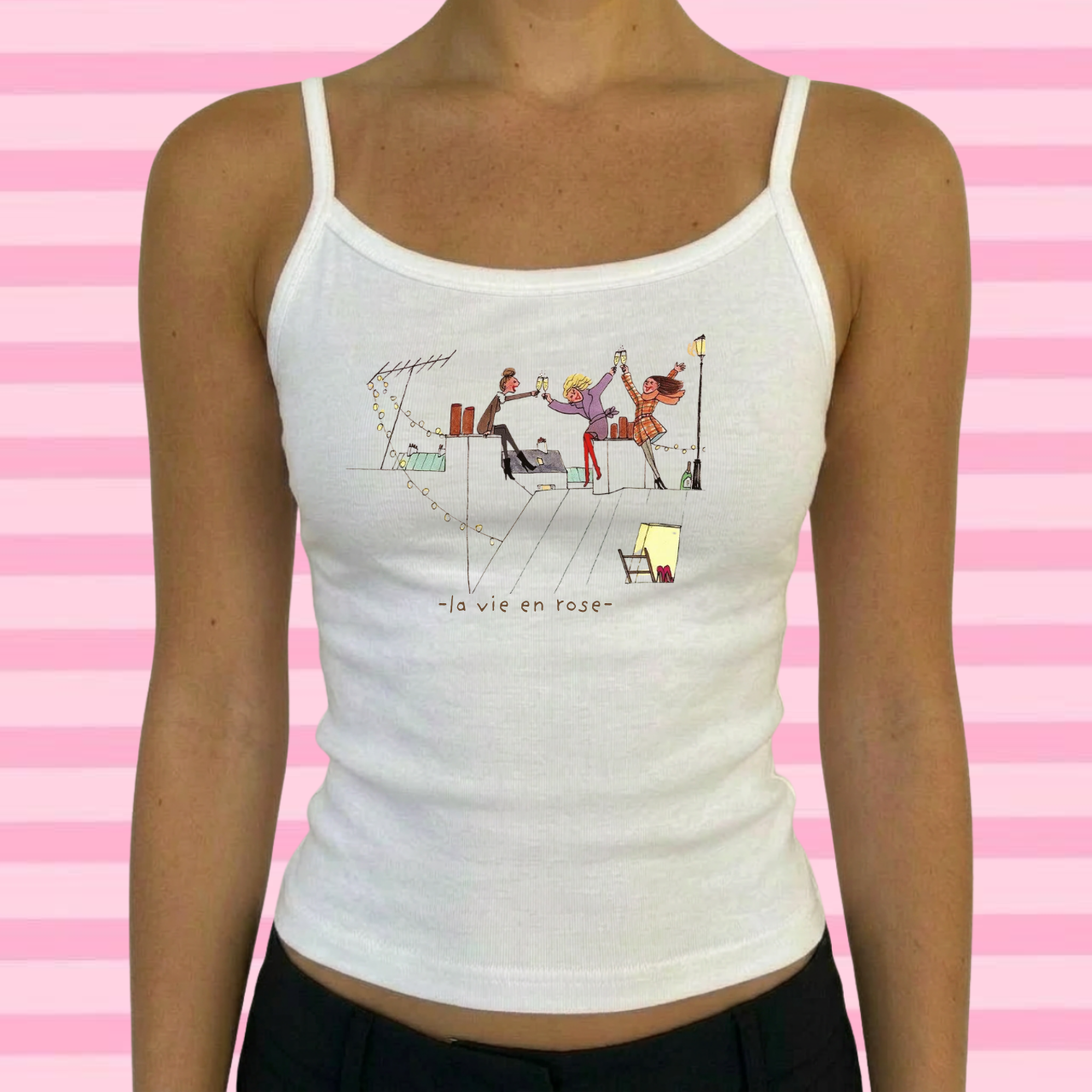 La Vie En Rose Tank