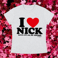"I Heart Nick" Tee