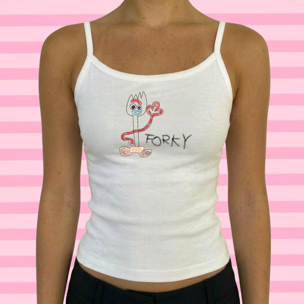 Fork Toy Drawn Tank