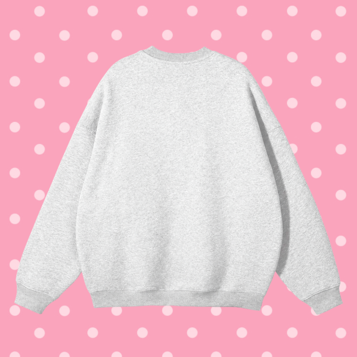 "Gonna Have My Cake And Eat It Too" Sweatshirt in Cloud Nine Grey