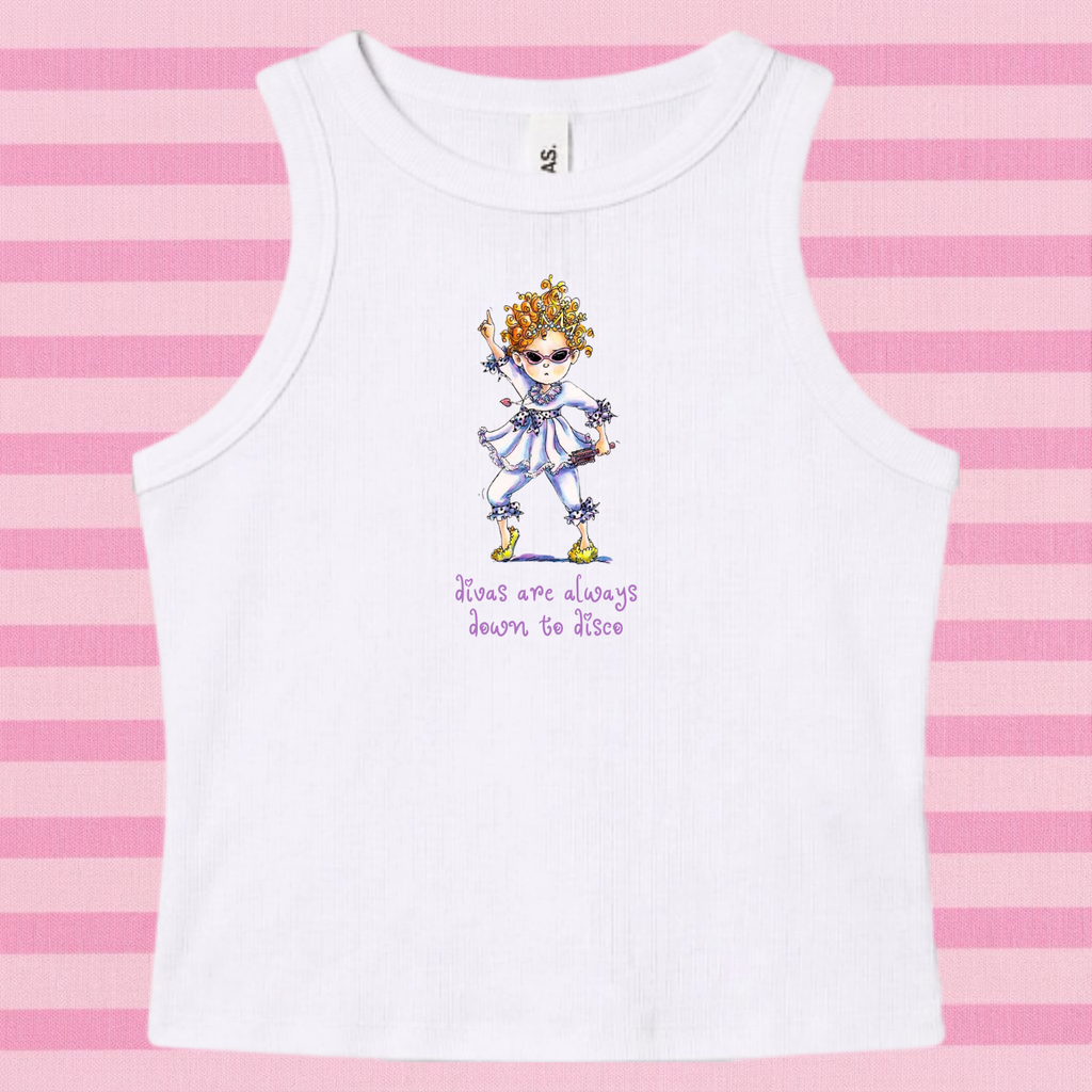Divas Down To Disco Tank