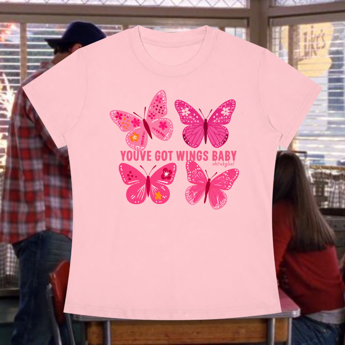 "Got Wings Baby" Tee