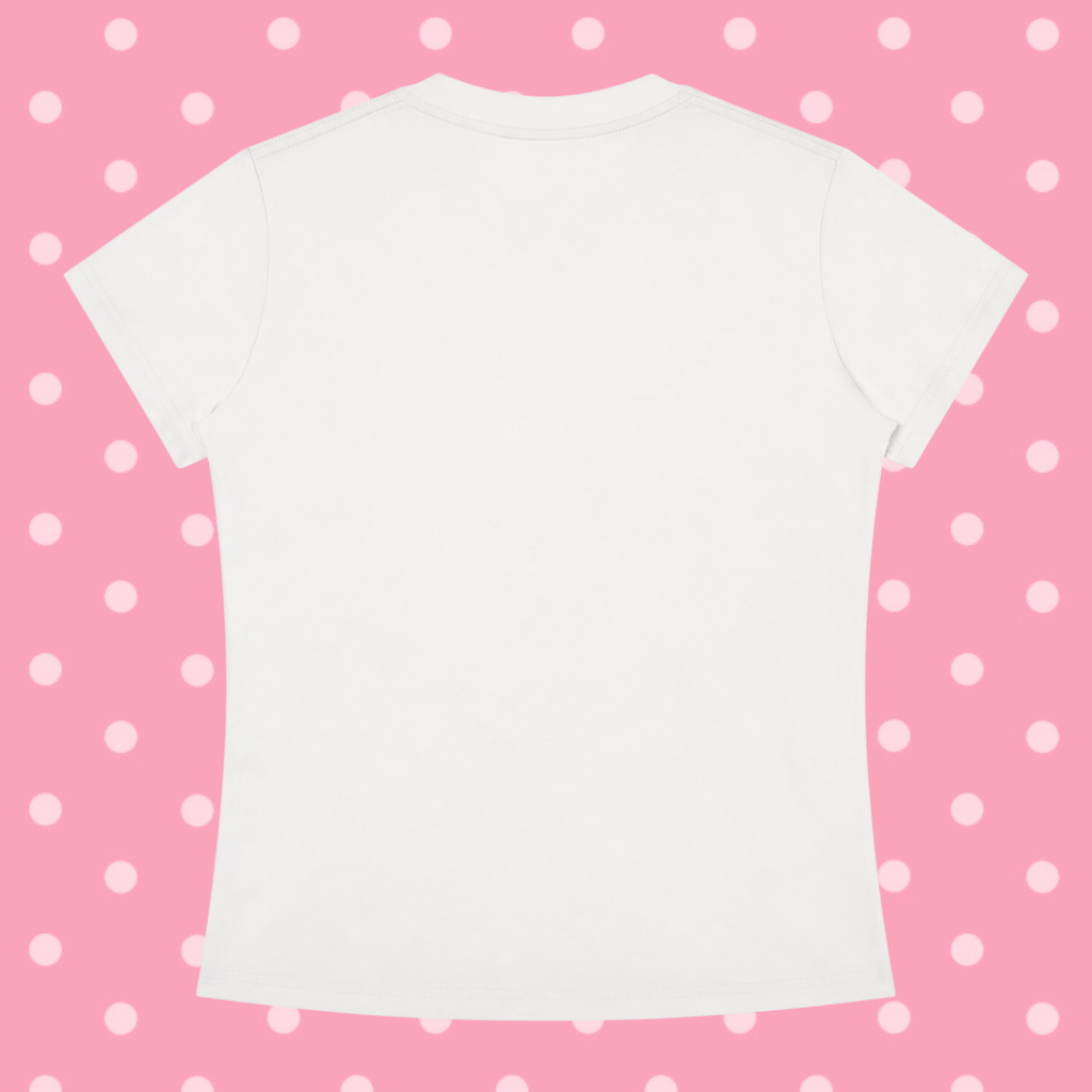 "Gonna Have My Cake And Eat It Too" Tee In Angel White