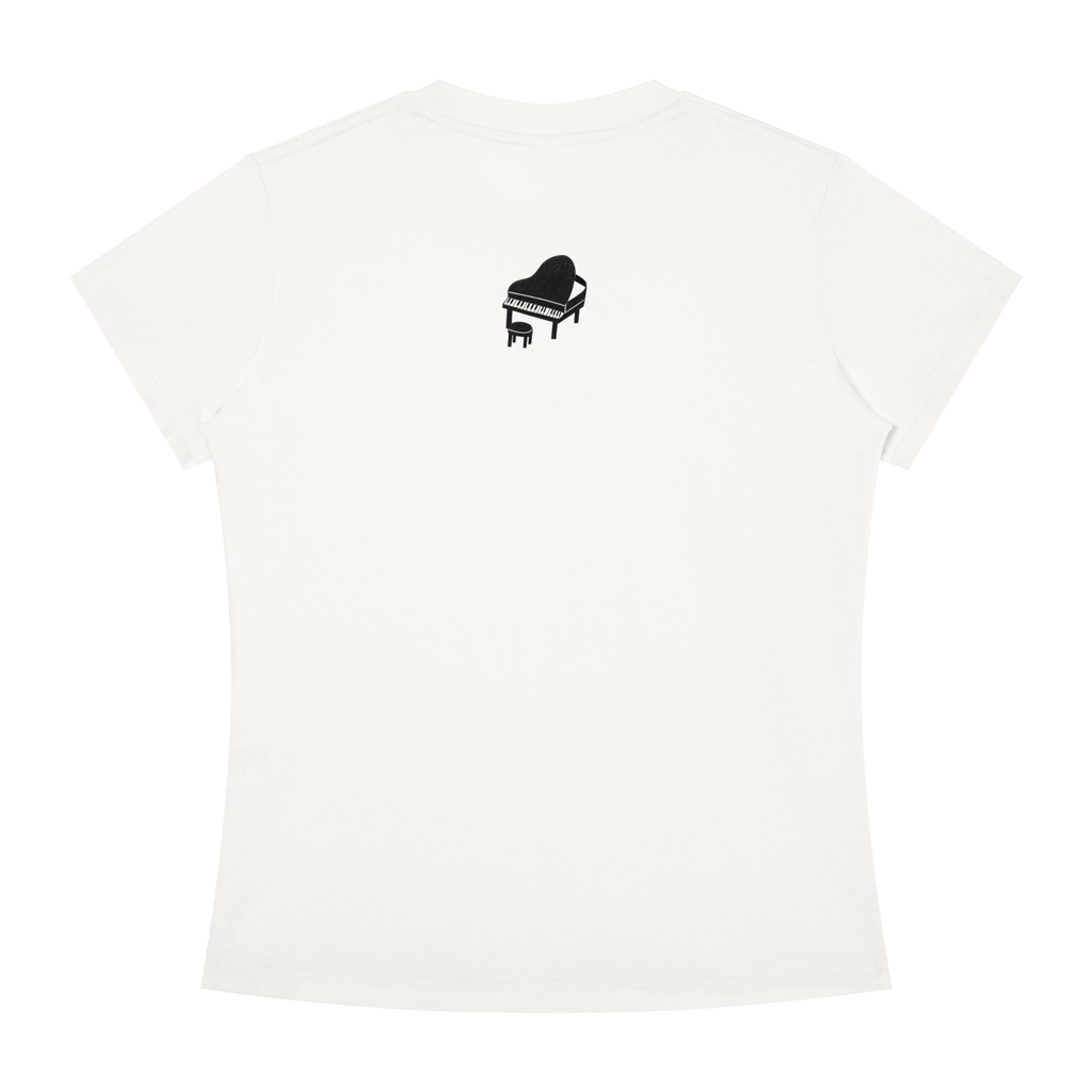 "See You In The Movies" Tee In Angel White
