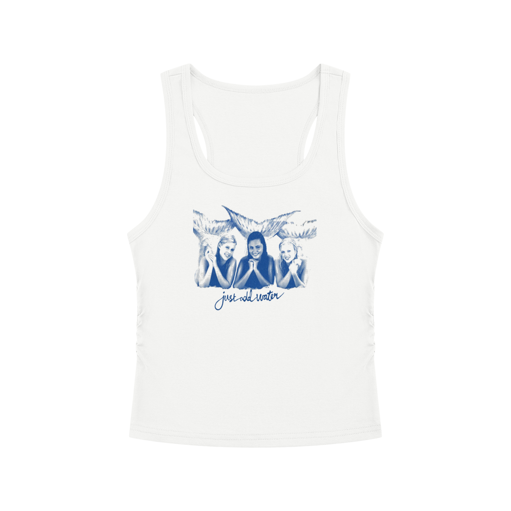 "No Ordinary Girl" Tank In Angel White