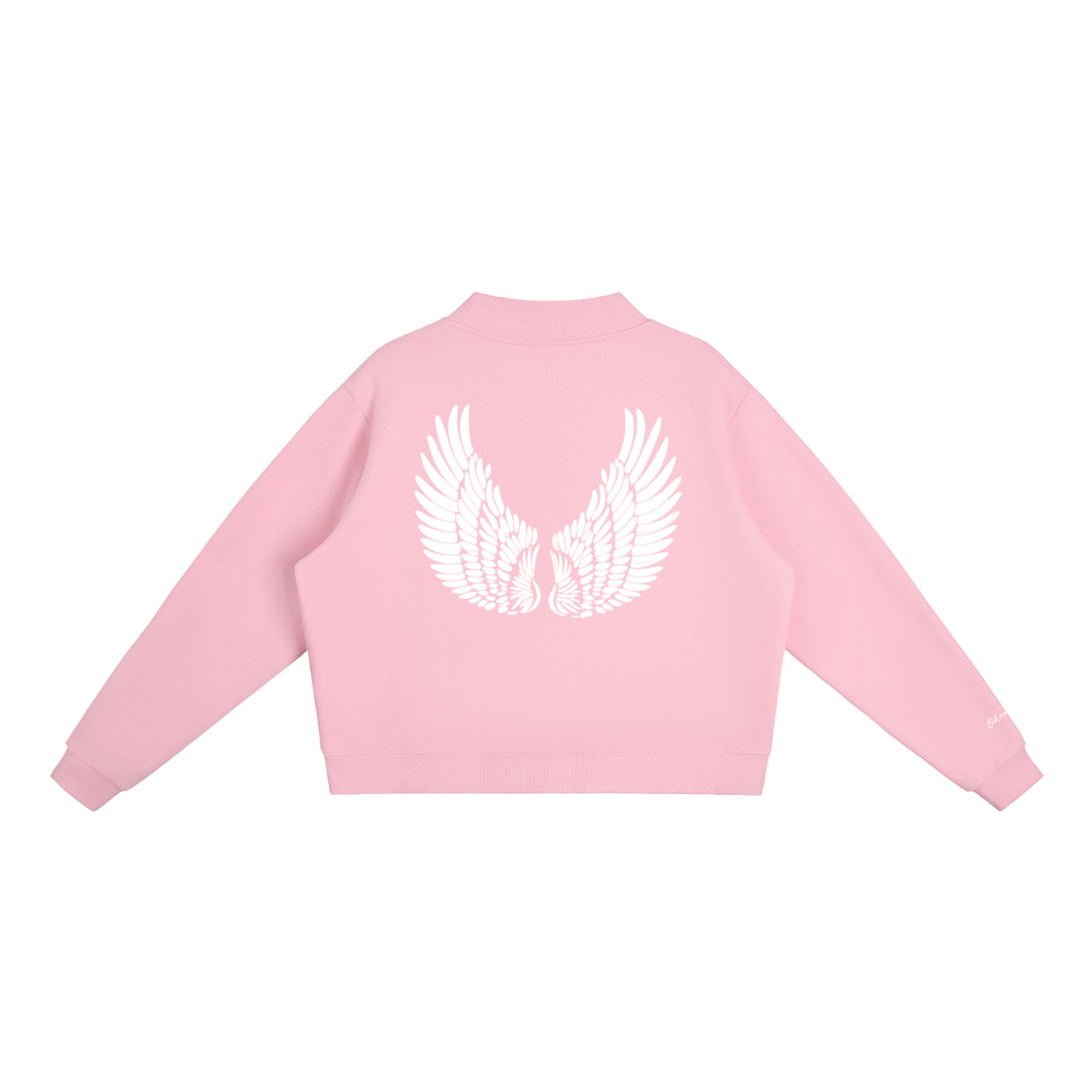 "Angel City" Mock Neck in Bubble Burst Pink