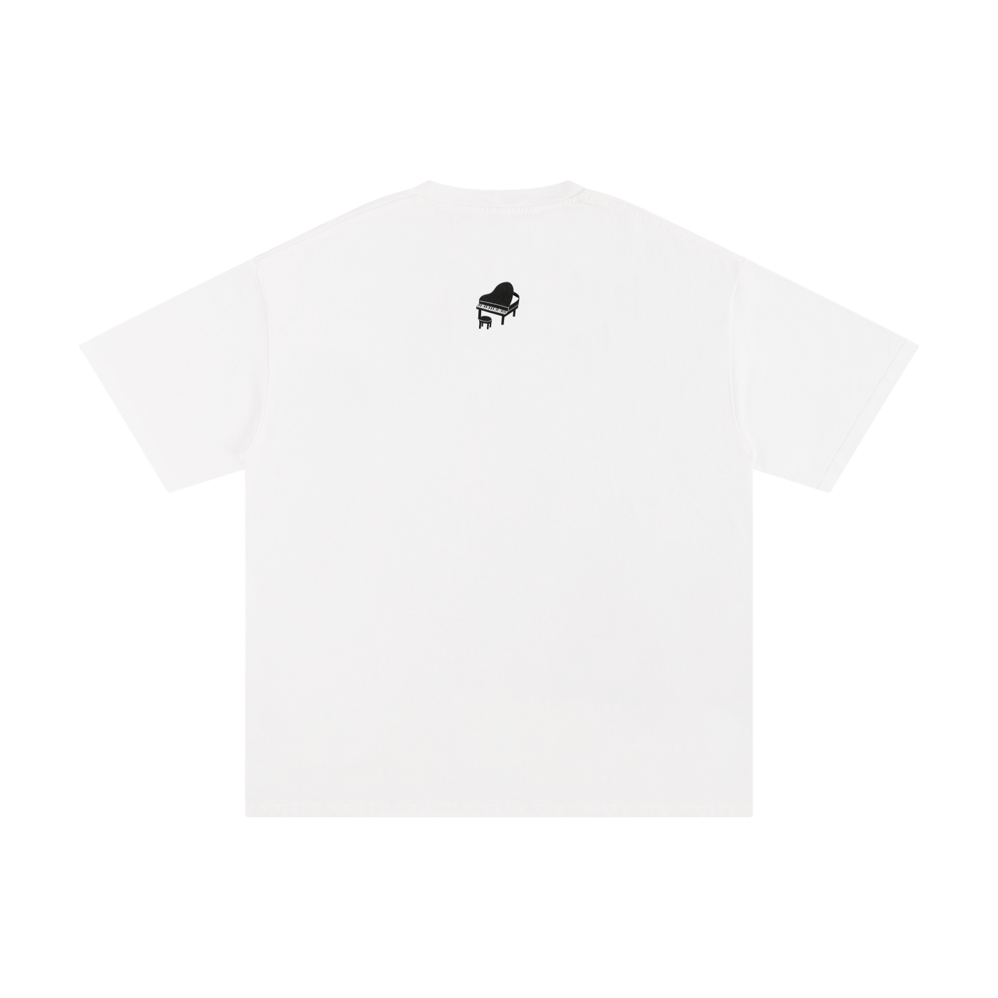 "See You In The Movies" Oversized Tee In Angel White