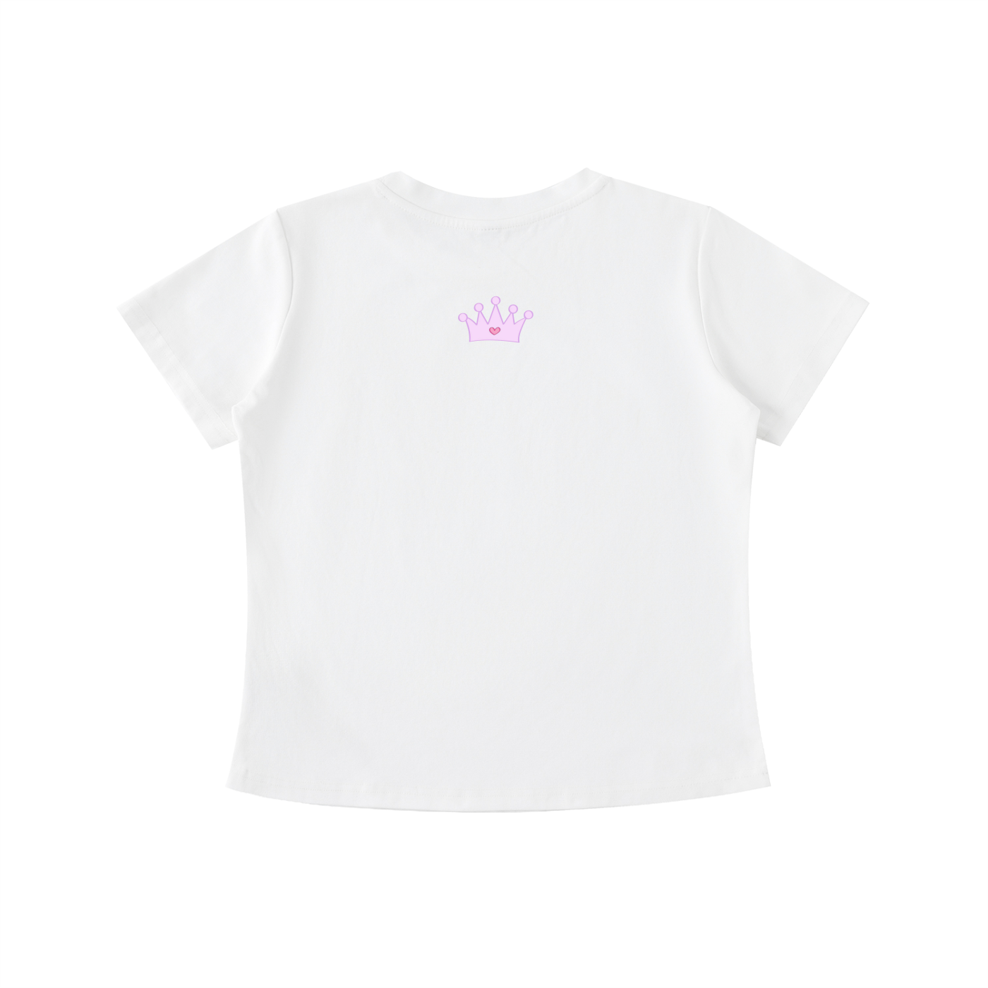 "Daddys Lil Princess" Darling Tee in Angel White