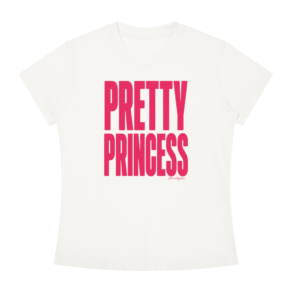 "Pretty Princess" Tee in Angel White